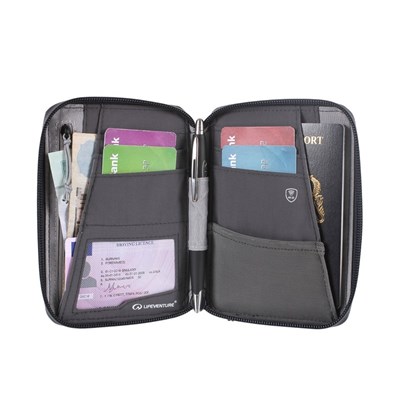 Peněženka Lifeventure RFID Mini Travel Wallet Recycled navy