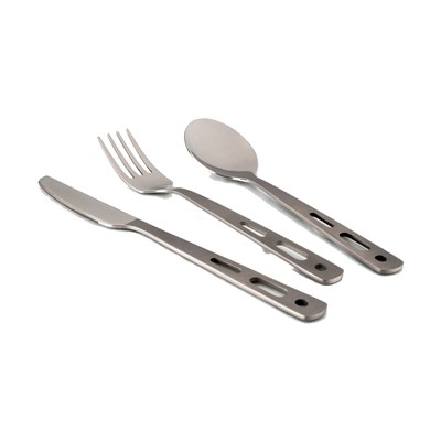 Příbor Lifeventure Knife Fork Spoon Set steel
