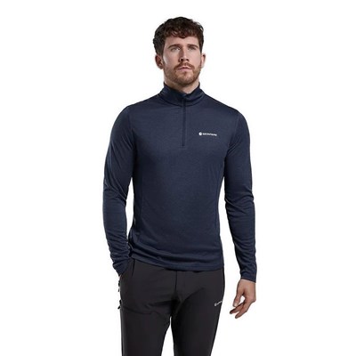 Triko Montane Dart Zip Neck eclipse blue Montane 10033997 2