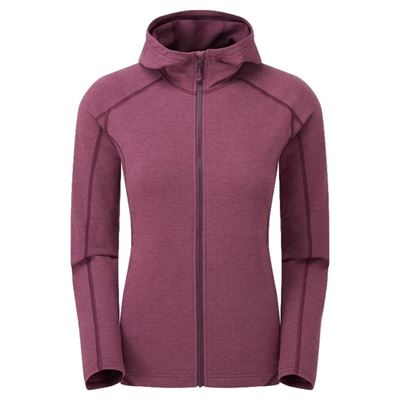 Mikina Montane Spinon Hoodie W wineberry