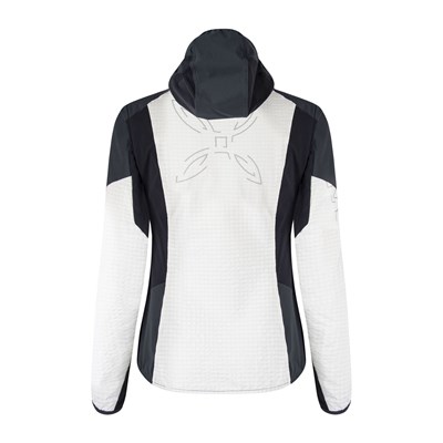 Bunda Montura Wind Revolution Hoody Jacket W white/gunmetal grey