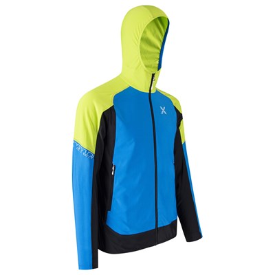 Mikina Montura Elevation Maglia sky blue/lime green