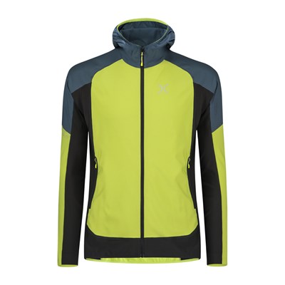 Mikina Montura Elevation Maglia lime green/ash blue