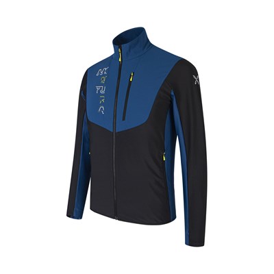 Mikina Montura Blend Line Maglia black/deep blue