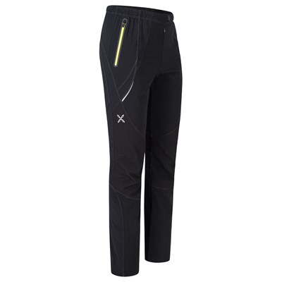 Kalhoty Montura Free K Pants black/lime green