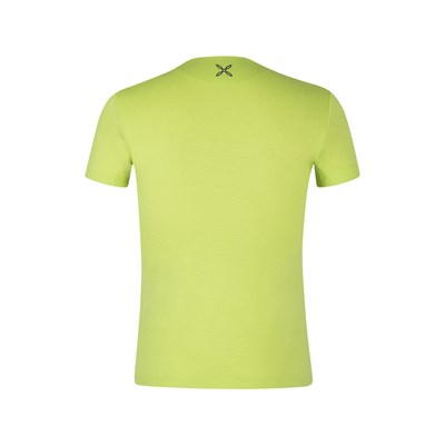 Triko Montura Merino Skyline T-shirt lime green/ash blue