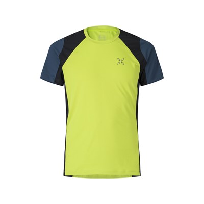 Triko Montura Outdoor Choice T-shirt lime green/ash blue