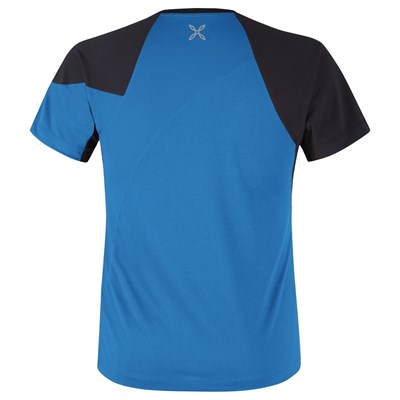 Triko Montura Color Blocking T-shirt black/blue Montura 10033739 2
