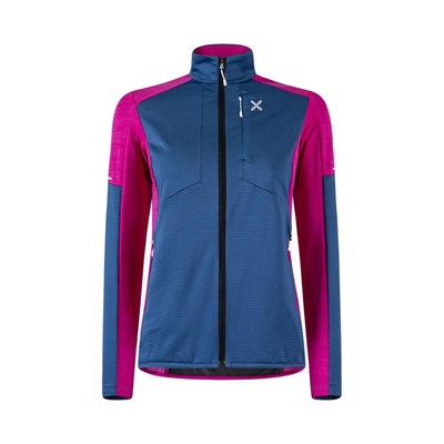 Mikina Montura Rock Rose Maglia W deep blue/intense violet