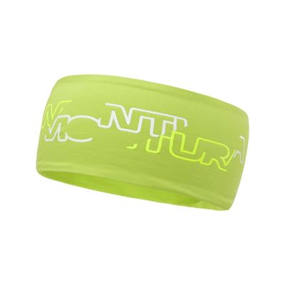 Čelenka Montura Step Light Band acid green