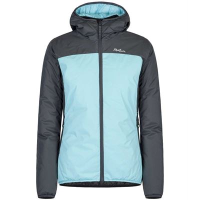 Bunda Montura Outback Hoody Jacket W icy blue/gunmetal grey