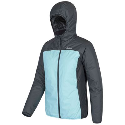 Bunda Montura Outback Hoody Jacket W icy blue/gunmetal grey