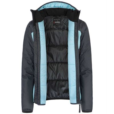 Bunda Montura Outback Hoody Jacket W icy blue/gunmetal grey