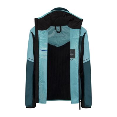Bunda Montura Escape Hybrid Jacket W baltic blue/icy blue