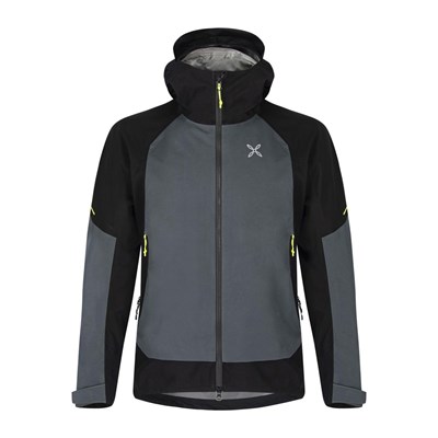 Bunda Montura Argo Jacket gunmetal grey/neon yellow