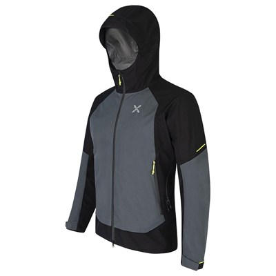 Bunda Montura Argo Jacket gunmetal grey/neon yellow