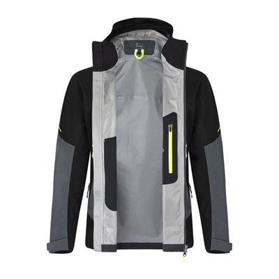 Bunda Montura Argo Jacket gunmetal grey/neon yellow