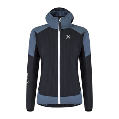 Bunda Montura Wind Revolution Hoody Jacket W black/ash blue