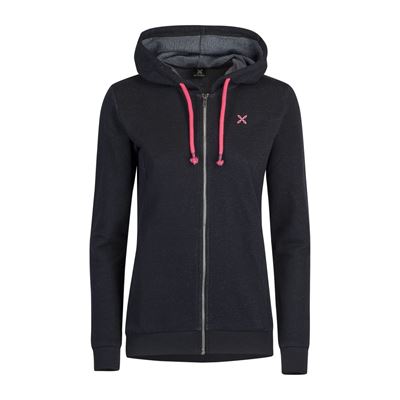 Mikina Montura M+ Hoody Sweater W black/sugar