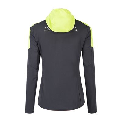 Mikina Montura Light Revolution Maglia W black/lime green