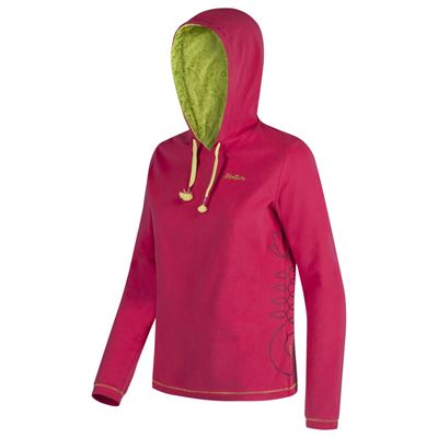 Mikina Montura Lotus Hoody Maglia W sugar pink/lime green