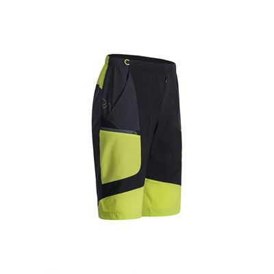 Kraťasy Montura Block Light Bermuda black/lime green