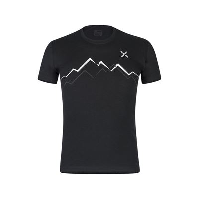 Triko Montura Merino Skyline T-shirt black