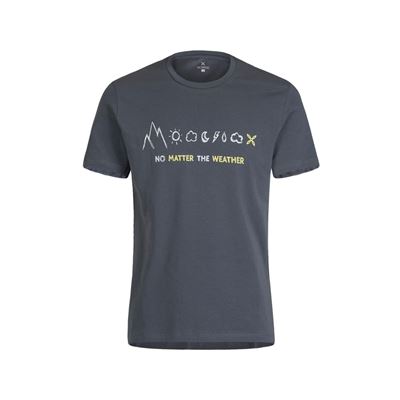 Triko Montura No Matter T-shirt gunmetal grey