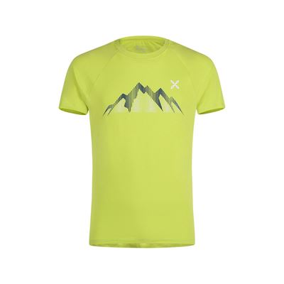 Triko Montura Summit T-shirt lime green/ash blue