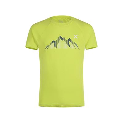Triko Montura Summit T-shirt lime green/ash blue