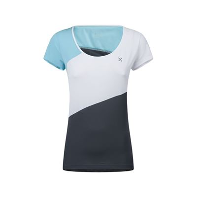 Triko Montura Outdoor Style T-shirt W gunmetal grey/icy blue