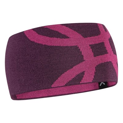 Čelenka Montura Merino Logo Band vinaccia salvia/bronze brown