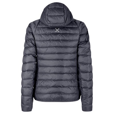 Bunda Montura Breeze Hooded Duvet Jacket W graphite blue/turquoise