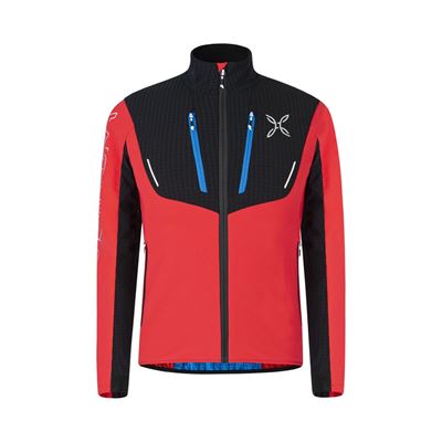 Bunda Montura Ski Style Jacket power red/celeste