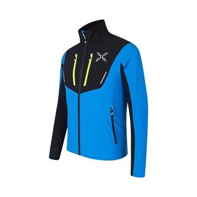Bunda Montura Ski Style Jacket sky blue/lime green
