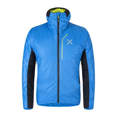 Bunda Montura Eiger Jacket sky blue/lime green