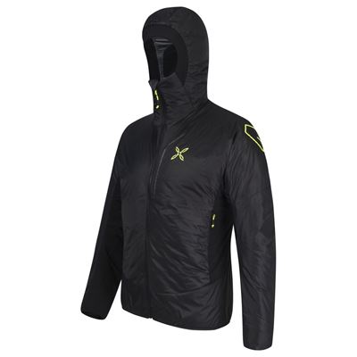 Bunda Montura Eiger Jacket black/neon yellow