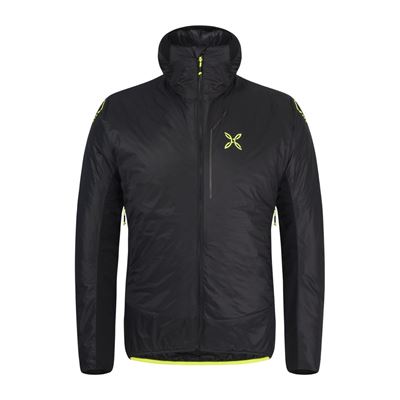 Bunda Montura Eiger Jacket black/neon yellow