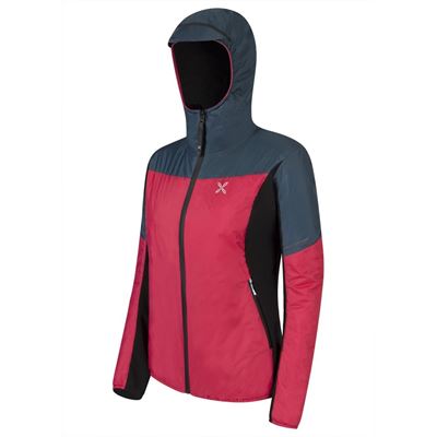 Bunda Montura Escape Hybrid Jacket W rosa sugar/blu cenere