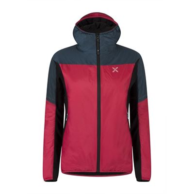 Bunda Montura Escape Hybrid Jacket W rosa sugar/blu cenere