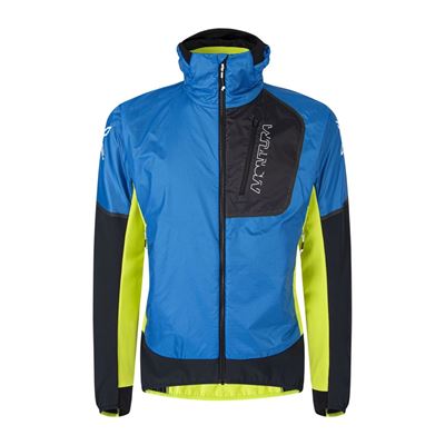 Bunda Montura Insight Plus Hybrid Jacket celeste/verde lime