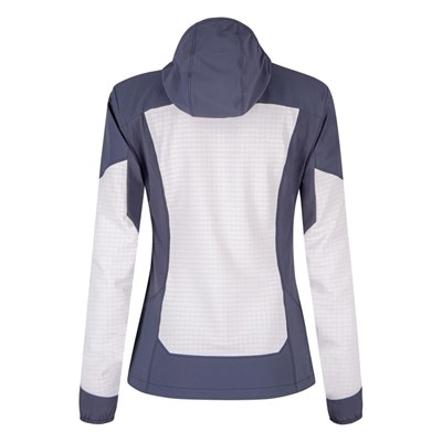 Bunda Montura Seed Hooded Jacket W quiet grey/graphite blue