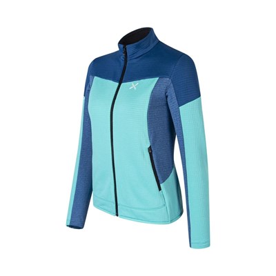 Mikina Montura Stretch Mind Maglia W care blue/deep blue