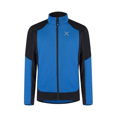 Mikina Montura Stretch Color Confort Fit Jacket celeste