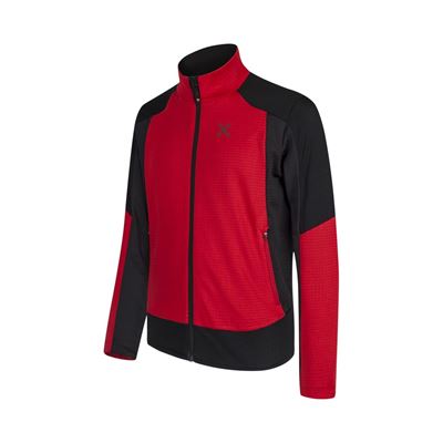 Mikina Montura Stretch Color Jacket rosso/nero