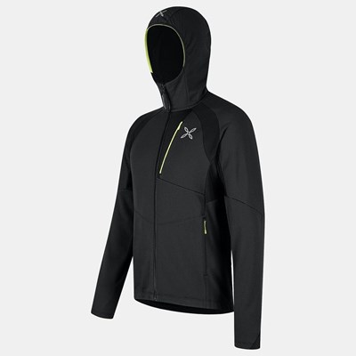 Mikina Montura Vertigo Octa Hooded Maglia ardesia/sunny lime