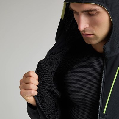 Mikina Montura Vertigo Octa Hooded Maglia ardesia/sunny lime