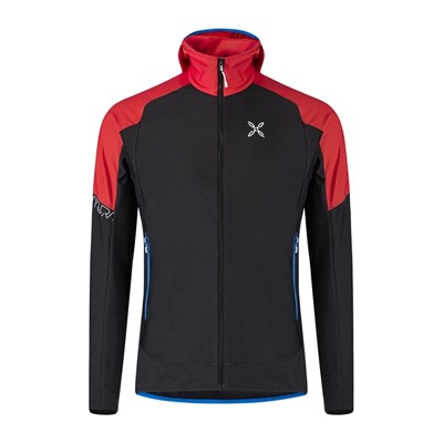 Mikina Montura Elevation Maglia black/red