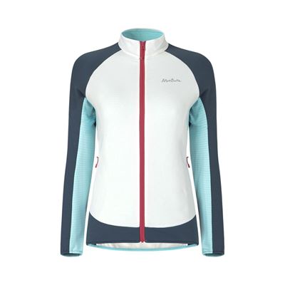 Mikina Montura Hypnotic Maglia W white/ash blue