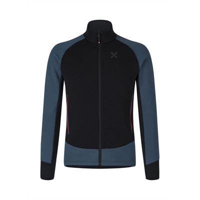 Mikina Montura Iceland 2 Jacket black/ ash blue